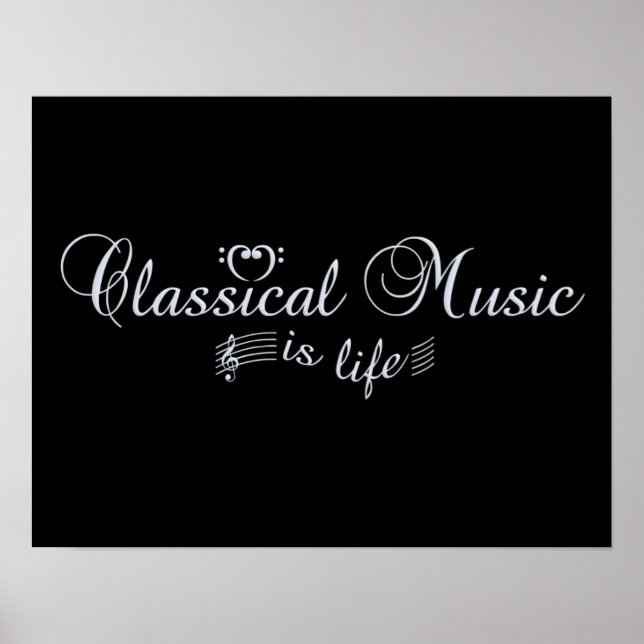Klassisk musik poster (Framsidan)