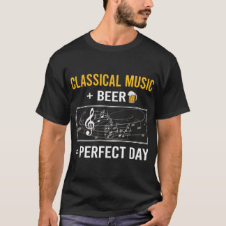 Klassisk musik under öldagen t shirt