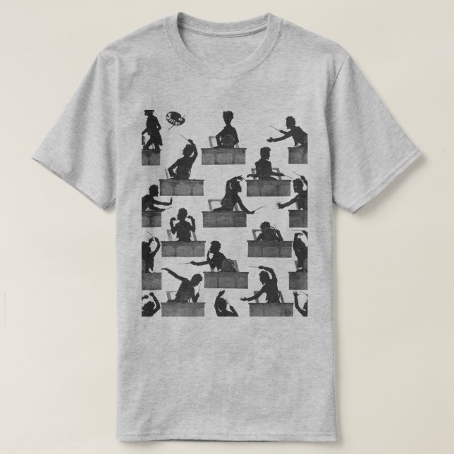 Klassisk musikledare - vintage Mahler Tee (Design framsida)