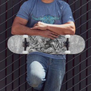 Klassisk mytologisk varelse mini skateboard bräda 18,5 cm