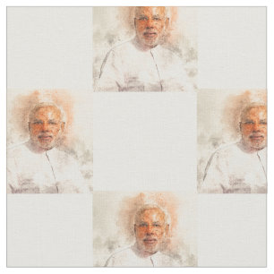 Klassisk Narendra Modi 2021 Tyg