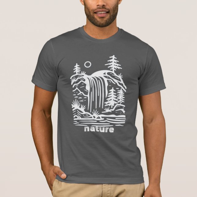Klassisk natur t shirt (Framsida)