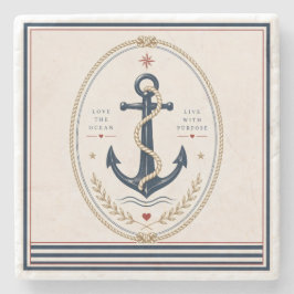 Klassisk nautisk underlägg från Sailorcore