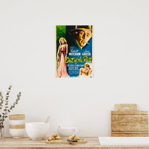 Klassisk Noir-must-have: ut ur det förflutna Poster