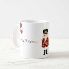 Klassisk nötknäppare jul kaffemugg
