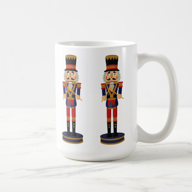 Klassisk nutcracker Drummers Kaffemugg (Höger)