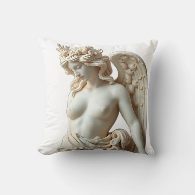 Klassisk nymph i Pastel Kudde (Framsida)