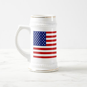 Klassisk och cool amerikansk flagga patriotisk sejdel