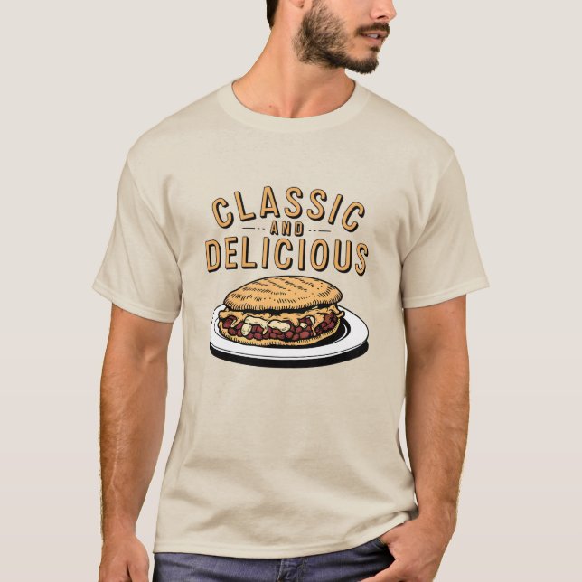 Klassisk och Delicious T Shirt (Framsida)