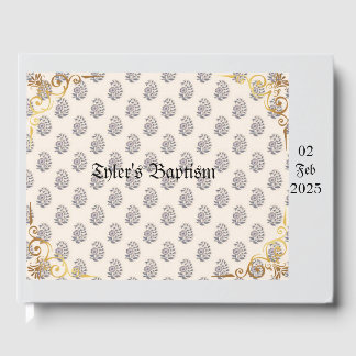 Klassisk och ornatal baptism, anpassade gästböcker