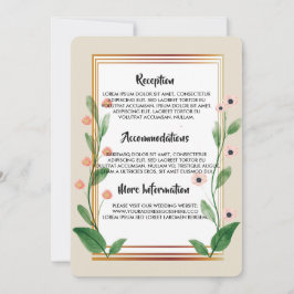 Klassisk och sofistikerad Elegant Inbjudningar