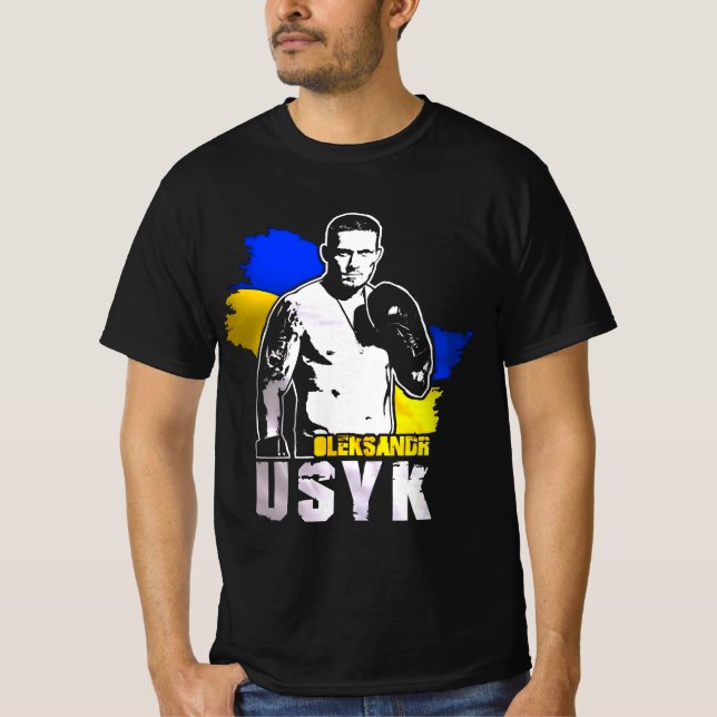 Klassisk oleksandr usyk t shirt (Framsida)