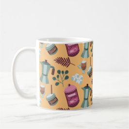 Klassisk ömtålig kronbladstekop kaffemugg