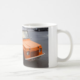 Klassisk Orange Citroën Mehari Kaffemugg