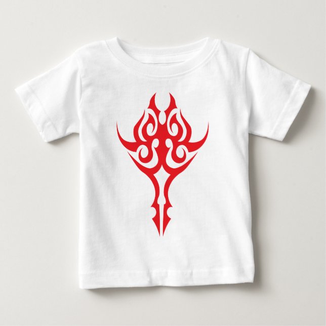 Klassisk ornamental blomstergräns elegant design t shirt (Framsida)
