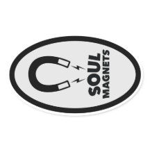 klassisk oval bildekal