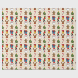 Klassisk Papper julinsvällning Presentpapper
