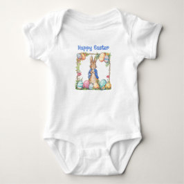 Klassisk påskharen påskägg Glad påsk T Shirt