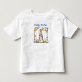 Klassisk påskharen påskägg Glad påsk T Shirt