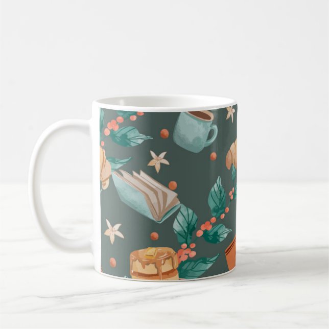 Klassisk Pastelldröm Te-kopp Kaffemugg (Vänster)