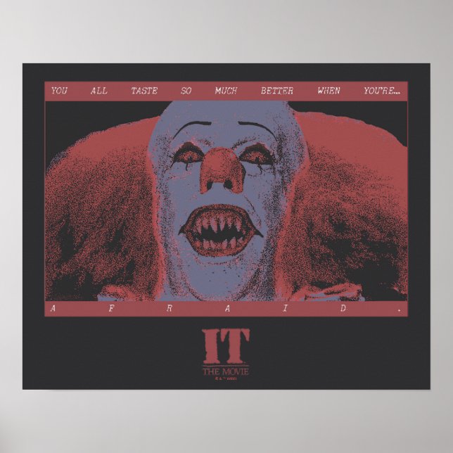 Klassisk pennyvis - mycket bättre när du är rädd poster (Framsidan)