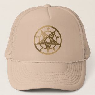 Klassisk pentagram-symbol keps