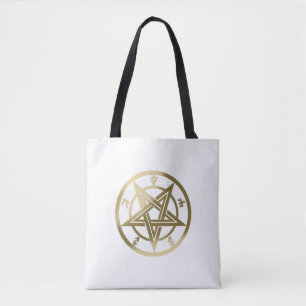 Klassisk pentagram-symbol tygkasse