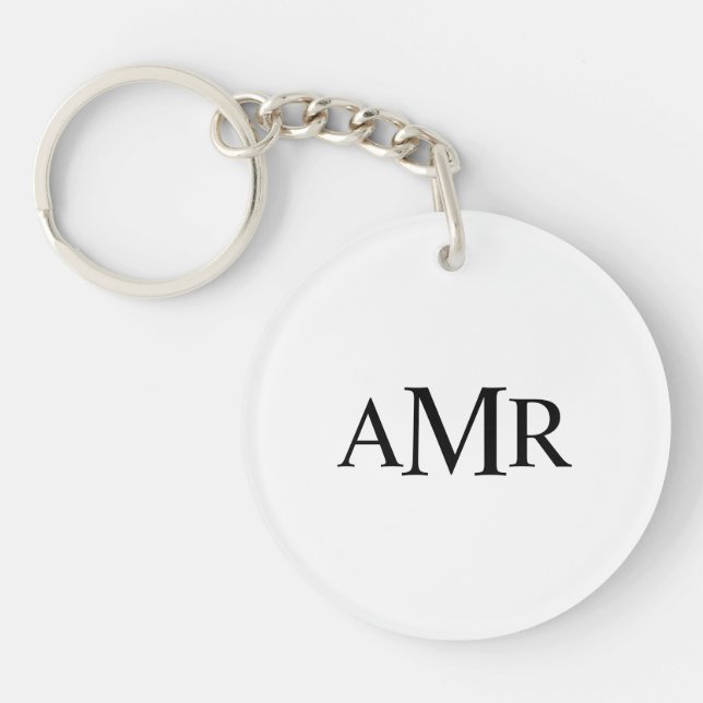 Klassisk Personlig Monogram (Framsidan)