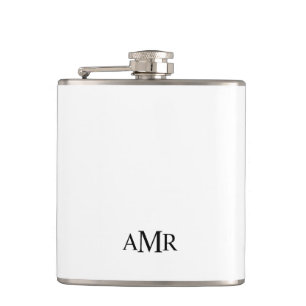 Klassisk Personlig Monogram Fickplunta