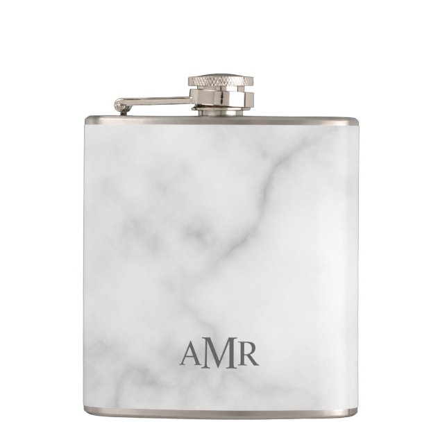 Klassisk Personlig Monogram Fickplunta (Framsidan)