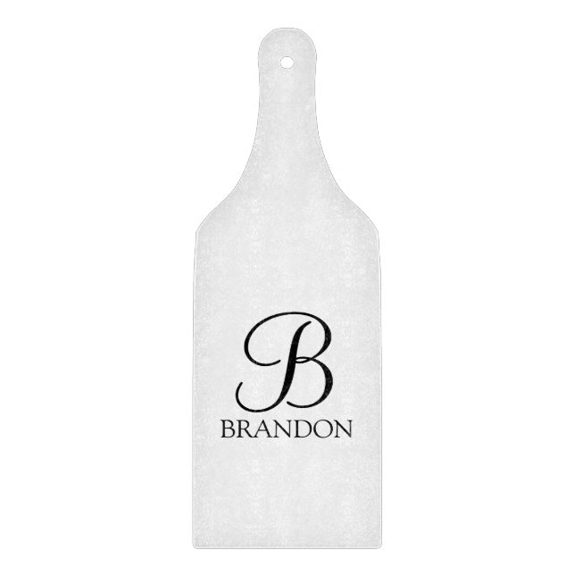 Klassisk Personlig, Monogram och Namn (Framsidan)