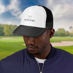 Klassisk Personlig Namn Golf-Klubbar Keps