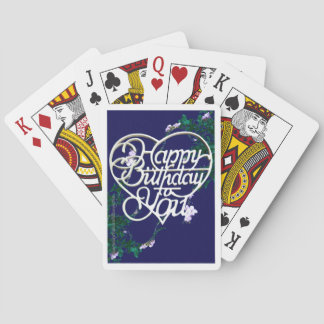 Klassisk personlig på födelsedagsgåvor casinokort