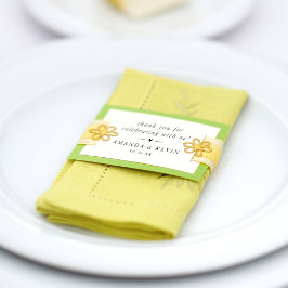 Klassisk personlig tack för bröllop stämpel