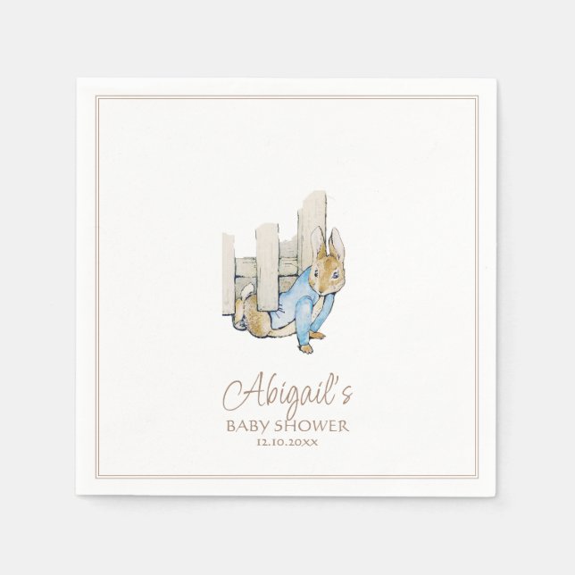 Klassisk Peter på höftsinfektionens babyskor Pappersservett (Framsidan)