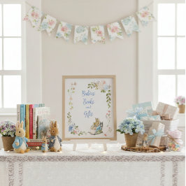 Klassisk Peter på kaninturen Bokar och presenter Poster