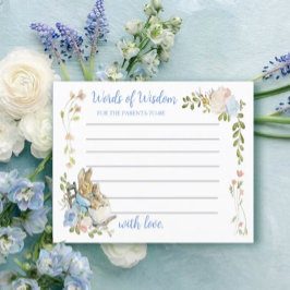 Klassisk Peter Rabbit Tvillingdusch Gratulationsko