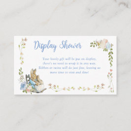 Klassisk Peter Visning Shower för kanin-Twillingar Tilläggskort