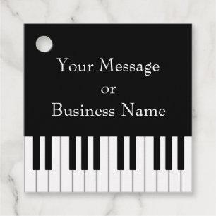 Klassisk Piano Tangentbord Musical Tillfälle Anpas Gåvor Etiketter