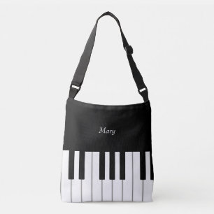 Klassisk Piano Tangentbord Personlig Music Axelväska