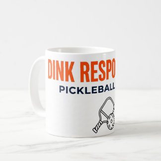 Klassisk Pickleball-mugg - Dink Ansvarsfullt Klubb Kaffemugg
