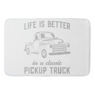 Klassisk Pickup Lastbil Guy Vintage Badrumsmatta