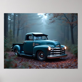 Klassisk Pickup Lastbil Poster