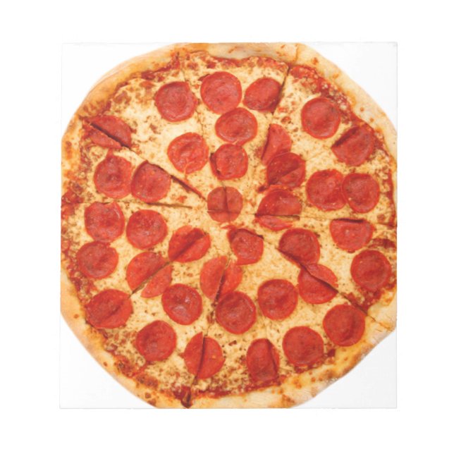 klassisk pizza älskare anteckningsblock (Framsida)