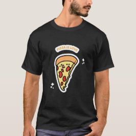 Klassisk Pizza Är Kärlek T Shirt