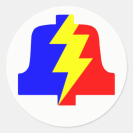 Klassisk PLA-Logotyp, rund etikett