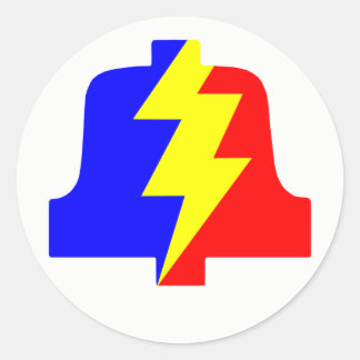 Klassisk PLA-Logotyp, rund etikett