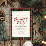Klassisk Play Retro-skript, jul Party Inbjudningar<br><div class="desc">Klassisk Play Retro Script-julparsinbjudan har en traditionell röd och grönt som är placerad ram,  med ett återskript och en klassisk typ.</div>