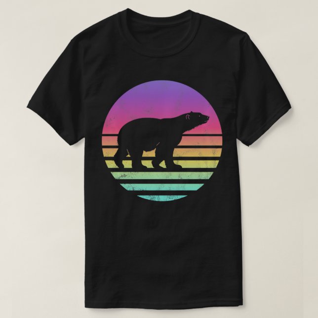 Klassisk Polar Bear Gift Graphic Pullover T Shirt (Design framsida)