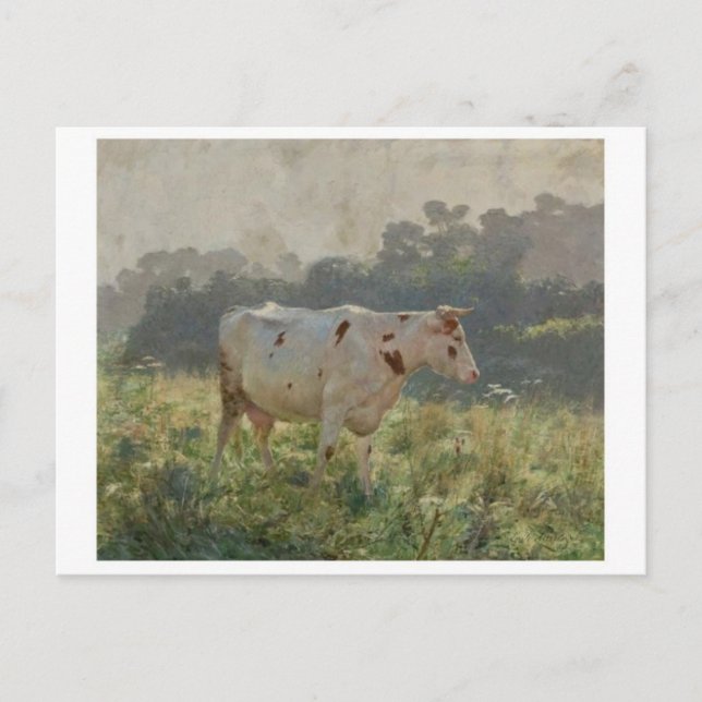 Klassisk postkort med målning vykort (Framsida)